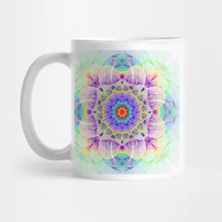 Rainbow mandala Mug